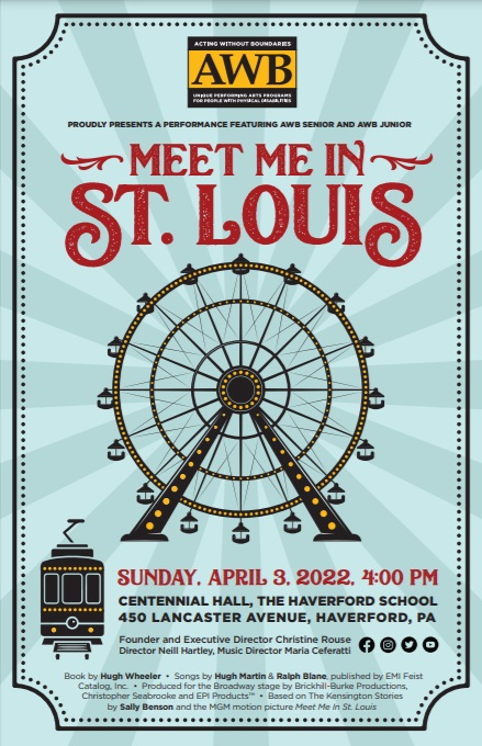 AWB's Meet Me in St. Louis Poster