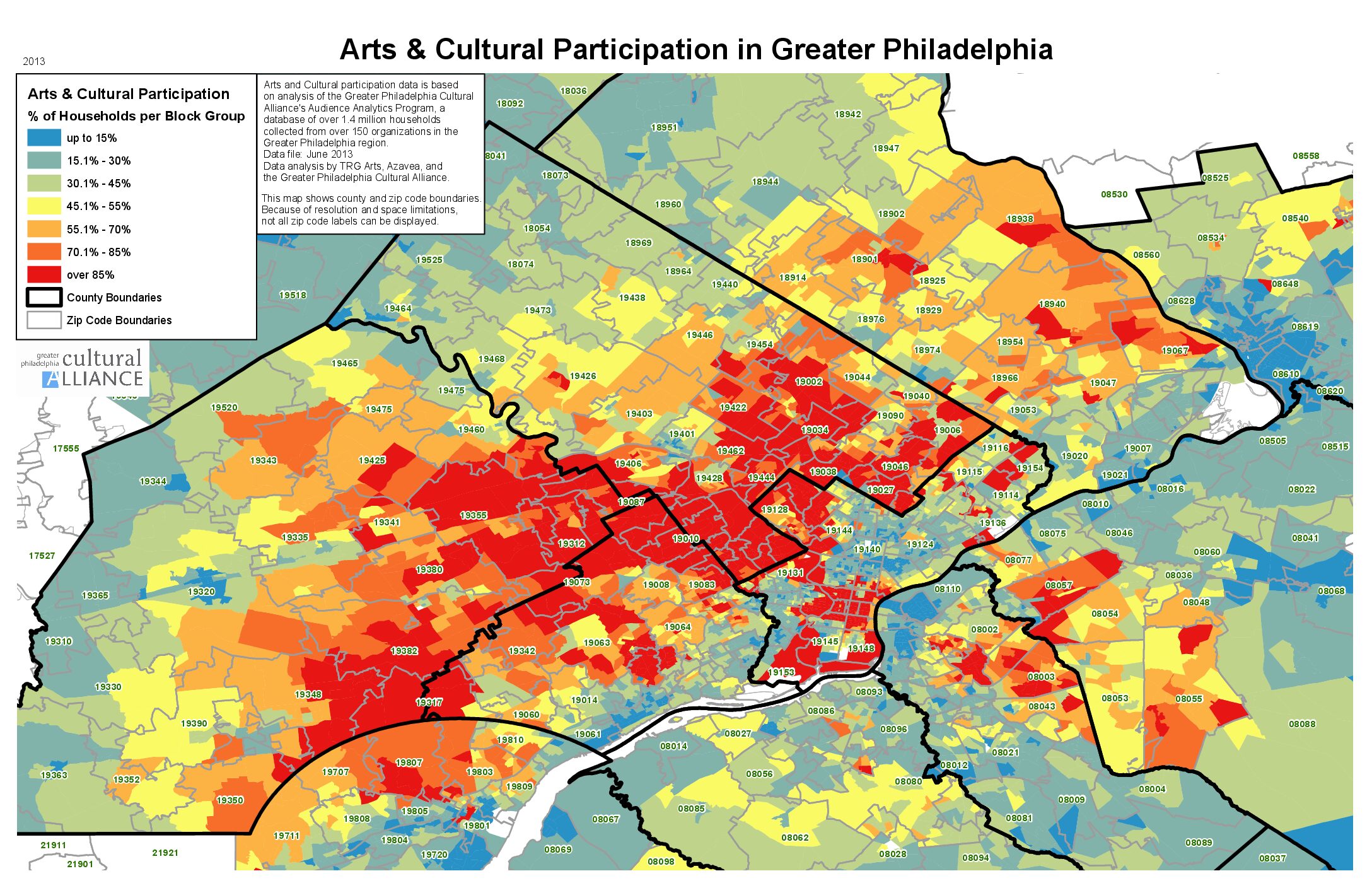 Arts & Cultural Participation in Greater Philadelphia (2013)