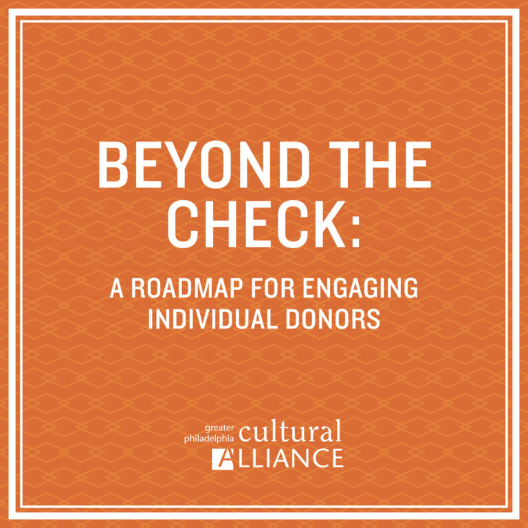 Beyond the Check: A Roadmap for Engaging Individual Donors